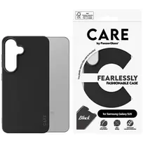samsung galaxy s s - PanzerGlass "Fashion QI Case Galaxy S25" Black - 1 nuotrauka