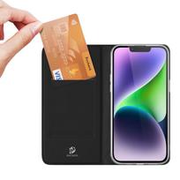 iphone 15 plus telefonai - Dux Ducis "Skin Pro Wallet Case iPhone 15 Plus" Black - 16 nuotrauka