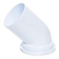 vamzdziai 75 mm - Ani Plast Alkūnė klozetui, 110 mm, 45° - 1 nuotrauka