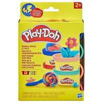 spalvotas play doh - PLAY-DOH Mini indelių rinkinys, 12 vnt., G05195L0 - 1 nuotrauka