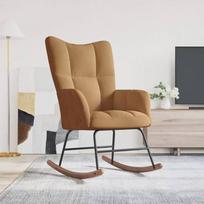 supama kede - Fotelis vidaXL Supama kėdė, ruda (Brown) - 2 nuotrauka