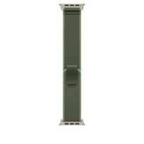 Apple watch 49mm Green/Neon Trail Loop - M/L - Natural Titanium Finish - MFT54ZM/A