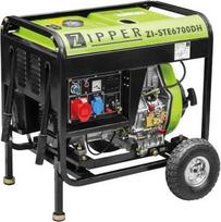 generatorius zipper - Zipper ZI-STE6700DH dyzelinis generatorius 6,5 kW 1x230V/1x400V - 1 nuotrauka