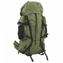 vidaXL Turistinė kuprinė 80L, žalia (Green)