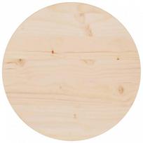 vidaXL Stalviršis, apvalus, 40x2,5cm, pušies mediena (Pine)