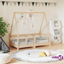vaikiska lovyte 70x140 - vidaXL Vaikiškos lovos rėmas, 70x140 cm, natūralus (Natural) - 2 nuotrauka