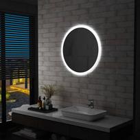 vidaXL Vonios kambario veidrodis su LED, 70 cm