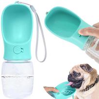 serykla - WASSERFLASCHE FÜR TIERE 380ML Mėlyna (Blue) - 2 nuotrauka