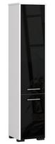 ermitazas vonios spintele - Vonios spintelė NORE Fin 2D, balta/juoda (White/Black) - 2 nuotrauka