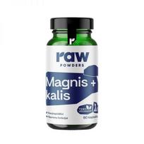 kalis camelia - RAW POWDERS Magnis ir Kalis PLUS, 60 kapsulių - 2 nuotrauka