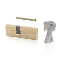 raktas 36 mm - Spynos cilindras Vorel 77193, 87 mm, žalvarinis (Brass) - 2 nuotrauka