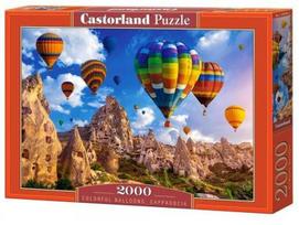 puzzle 2000 - Castorland Dėlionė Spalvingi balionai Kapadokijoje 2000 vnt. 200900 - 5 nuotrauka