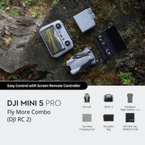 dji - DJI Mini 5 Pro Fly More Combo (DJI RC 2) - 9 nuotrauka