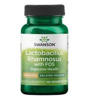 SWANSON Lactobacillus Rhamnosus su FOS, 60 kapsulių