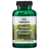 SWANSON Reishi grybų ekstraktas, 500 mg, 90 kapsulių