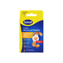 SCHOLL nuospaudų šalinimo pleistrai kojų pirštams, 4 vnt.