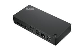 usb c dockingas lenovo - Lenovo ThinkPad Universal USB-C Dock 135W (Juodas - Black) - 1 nuotrauka
