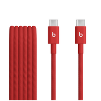 apple usb c laidas austas - Beats USB-C į USB-C austas laidas 1.5 m Raudonas (Rapid Red) - 2 nuotrauka