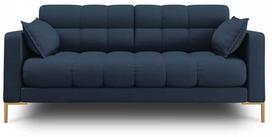 Sofa Micadoni Home Mamaia 2 Seats, tamsiai mėlyna, 152 x 92 cm x 75 cm