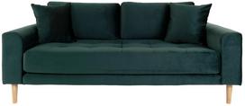 Sofa House Nordic Lido, tamsiai žalia, 180 x 93 cm x 76 cm
