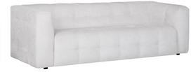 Sofa Home4you Leesi, smėlio, 224 x 92 cm x 71 cm