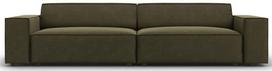 Sofa Micadoni Home Jodie 4 Seats Sofa, žalia, 244 x 102 cm x 70 cm