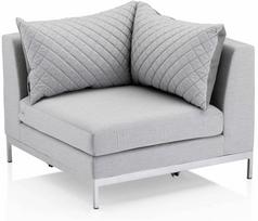 Modulinė sofa Kettler Ego Modular Corner Part, pilka, 96 x 96 cm x 70 cm