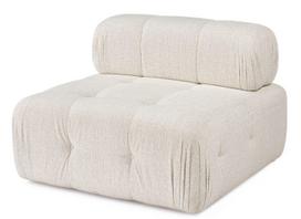 Modulinė sofa Atelier Del Sofa Doblo O1, kreminė, 105 x 100 cm x 80 cm