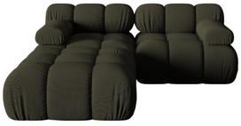 Modulinė sofa Micadoni Bellis 3d Son77, žalia, 188 x 188 cm x 64 cm
