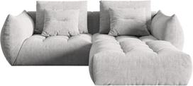 Modulinė sofa Micadoni Home Bloom City83, sidabro, 232 x 216 cm x 95 cm