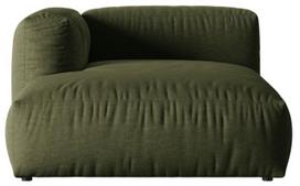 Modulinė sofa Micadoni Martina, žalia, kairinė, 176 x 123 cm x 75 cm