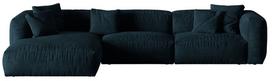 Modulinė sofa Micadoni Martina, tamsiai mėlyna, kairinė, 332 x 176 cm x 75 cm