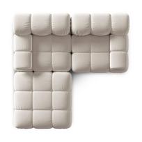 micadoni bellis - Modulinė sofa Micadoni Home Bellis, smėlio, 188 x 188 cm x 63 cm - 6 nuotrauka