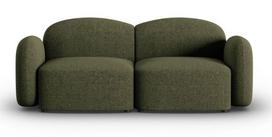 Sofa Micadoni Home Blair, žalia, 194 x 87 cm x 80 cm