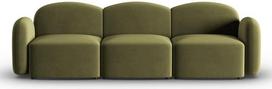 Sofa Micadoni Home Blair, šviesiai žalia/lašišinė, 272 x 87 cm x 80 cm