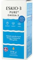 omega 3 papildai - ESKIO-3 PURE OMEGA-3 žuvų taukai, 210 ml - 1 nuotrauka