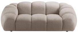 Sofa Micadoni Home Diana Bub3, tamsaus smėlio spalva, 214 x 114 cm x 72 cm