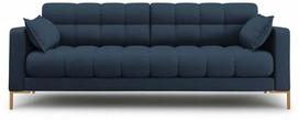 Sofa Micadoni Home Mamaia 3 Seats, tamsiai mėlyna, 177 x 92 cm x 75 cm