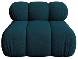 Modulinė sofa Micadoni Bellis 3D, tamsiai mėlyna, 94 x 94 cm x 64 cm