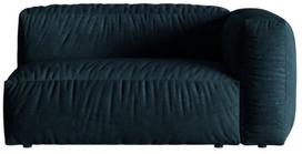 Modulinė sofa Micadoni Martina Velvet, tamsiai mėlyna, dešininė, 160 x 106 cm x 75 cm