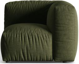 Modulinė sofa Micadoni Martina Boston, žalia, 100 x 100 cm x 75 cm