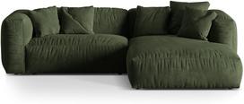 Modulinė sofa Micadoni Martina Vogue 11, žalia, dešininė, 283 x 176 cm x 75 cm
