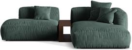 Modulinė sofa Micadoni Martina Vogue 12, žalsva, dešininė, 292 x 176 cm x 75 cm