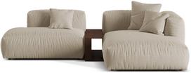 Modulinė sofa Micadoni Martina Boston, šviesiai smėlinė, dešininė, 292 x 176 cm x 75 cm