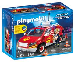playmobil gaisrine - Playmobil Gaisrinės Automobilis su Šviesomis ir Garsu 71375 - 2 nuotrauka
