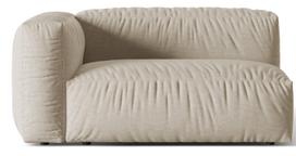 Modulinė sofa Micadoni Martina Structured, šviesiai smėlinė, kairinė, 160 x 106 cm x 75 cm