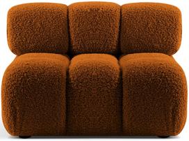 Modulinė sofa Micadoni Bellis Rolf 10, terakotinė, 94 x 94 cm x 70 cm