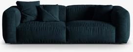 Modulinė sofa Micadoni Martina, tamsiai mėlyna, 240 x 106 cm x 75 cm