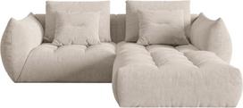 Modulinė sofa Micadoni Home Bloom City05, tamsaus smėlio spalva, 232 x 216 cm x 95 cm