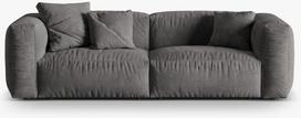 Modulinė sofa Micadoni Martina, pilka, 240 x 106 cm x 75 cm